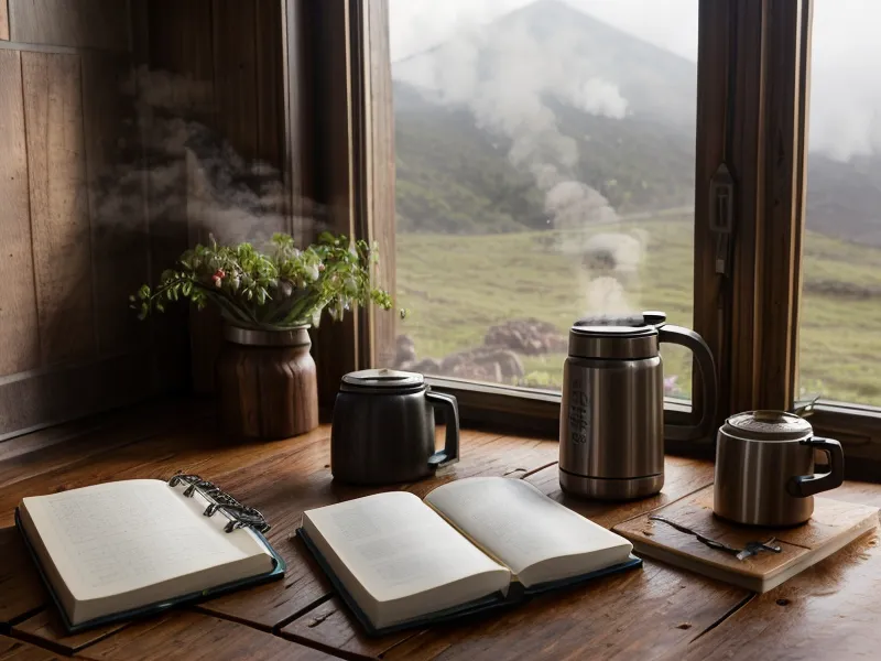 Zapatillas de trail en un sendero empinado del páramo rodeado de pajonales, escenario de psicología deportiva en montaña